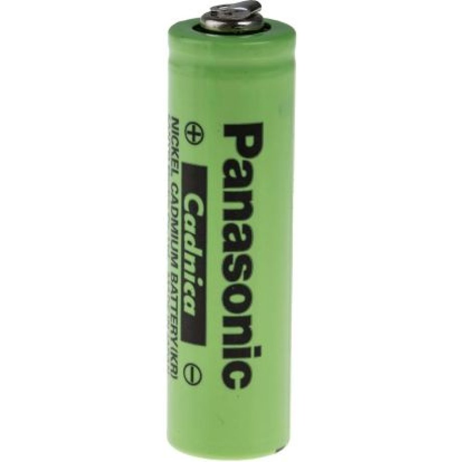 Panasonic Sanyo Cadnica AA NiCd Rechargeable AA Battery, 700mAh, 1.2V - Pack of