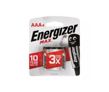 Energizer Max Battery 4 AAA (E92BP4)
