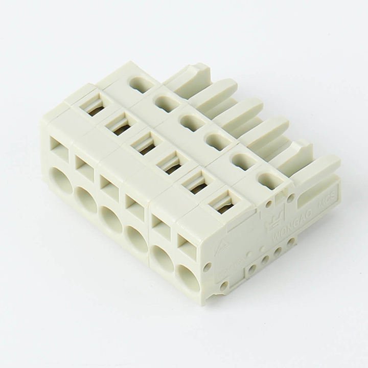 5.0mm Solderless Spring Loaded MCS Terminal Plug