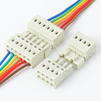 5.0mm Solderless Spring Loaded MCS Terminal Plug